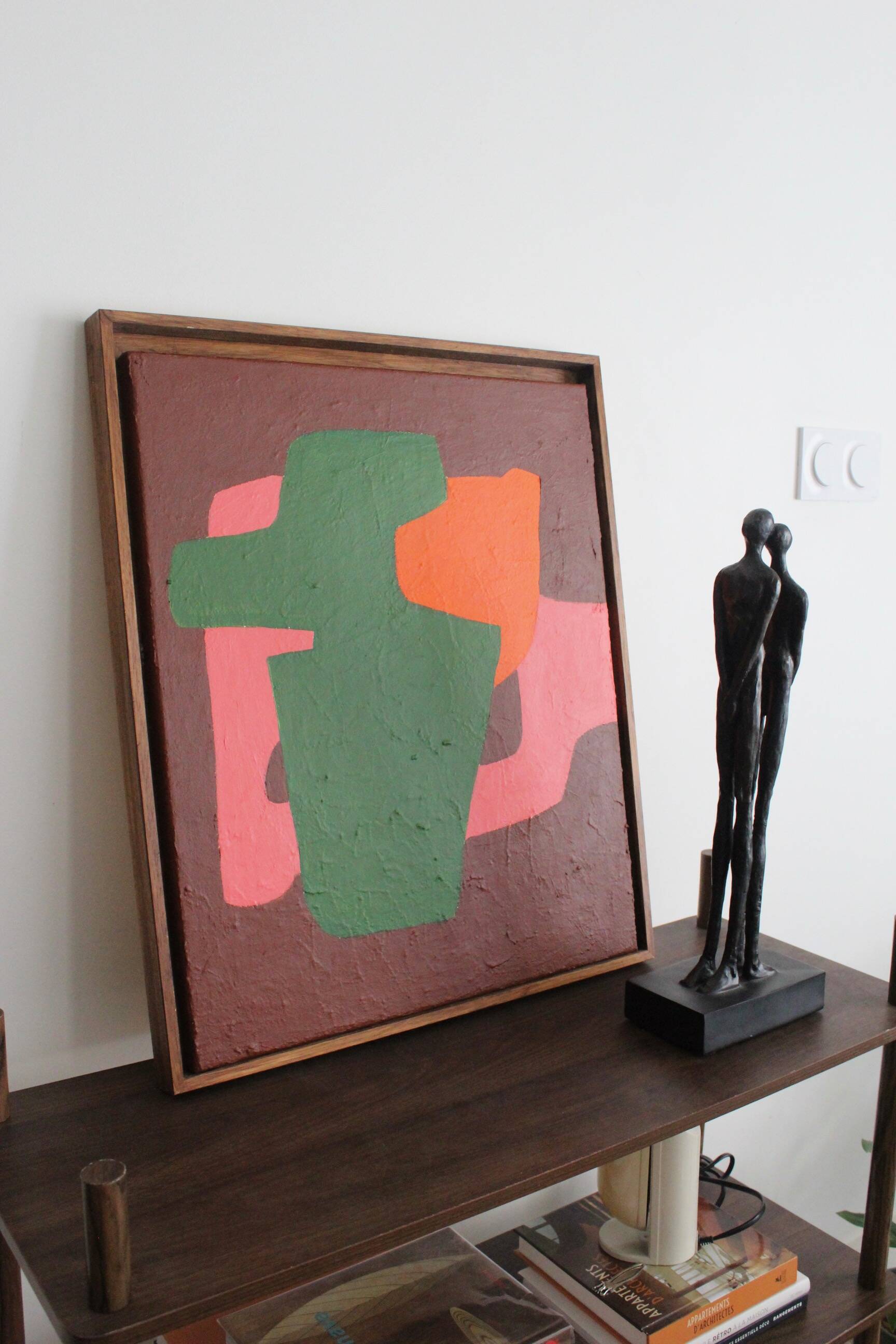 Abstrait contemporain "brick"