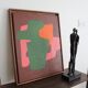 Abstrait contemporain "brick"