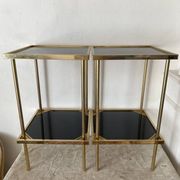 Tables de chevet ou bouts de canapé années 70-80