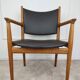 Fauteuil JH513 par HJ Wegner pour Johannes Andersen