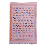 Ethnic Pink Berber Carpet