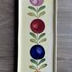 Digoin Sarreguemines cake dish hand painted Valérie model