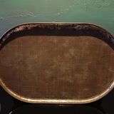 Lithographed sheet metal box " éts au planteur de caiffa " decorations children beach sea boats