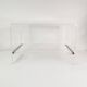 Modernist cabinet - plexiglass, Italy, 1970s