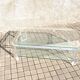 Table-basse en verre et plexiglas altuglas design David Lange 1980