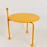 Post-modern side or coffee table by Tord Bjorklund, Memphis style, Sweden, 1980s.