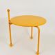 Post-modern side or coffee table by Tord Bjorklund, Memphis style, Sweden, 1980s.