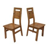 Vintage set of four dining room chairs Finnish Design Laukaan Puu