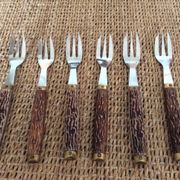 6 cake forks
