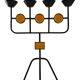 60s 70s candlestick candlestick Gunnar Ander by Ystad Metall Design