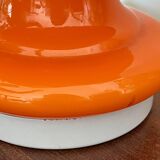 Orange globe lamp pop Space Age