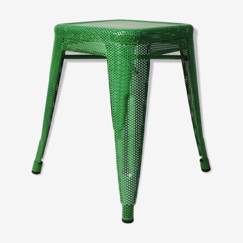 Openwork stool, TOLIX, designed by C. Andriot, France, 2004