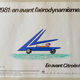Original poster "En avant Citroën, l'aérodynamiquesme" Raymond Savignac 35x49cm 1981