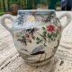 Vase japonisant porcelaine vintage