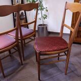 Set of retro dining chairs – Dřevotvar Jablonné nad Orlicí