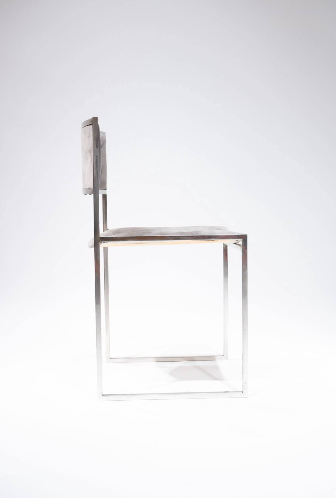 Set of 4 Chairs style  Willy Rizzo