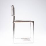 Set of 4 Chairs style  Willy Rizzo
