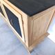 Cabinet from the 50s in solid oak signed FNA N° 0049