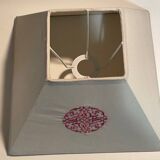 Beige square lampshade