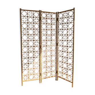 Rattan screen, 1960s/70s