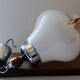 Mazzega glass pendant lamp 70s
