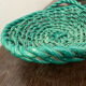 Large woven ceramic basket