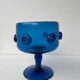 Blown glass vase from the 1970s