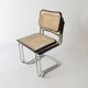 pair of Cesca chairs by Marcel Breuer 1960s 1970s in vintage cane