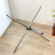 Round tripod table in smoked glass Roche Bobois 70