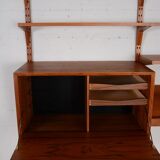 Vintage modular wall system by Poul Cadovius