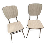 Pair of Formica chairs from the 1960s