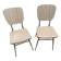 Pair of Formica chairs from the 1960s.