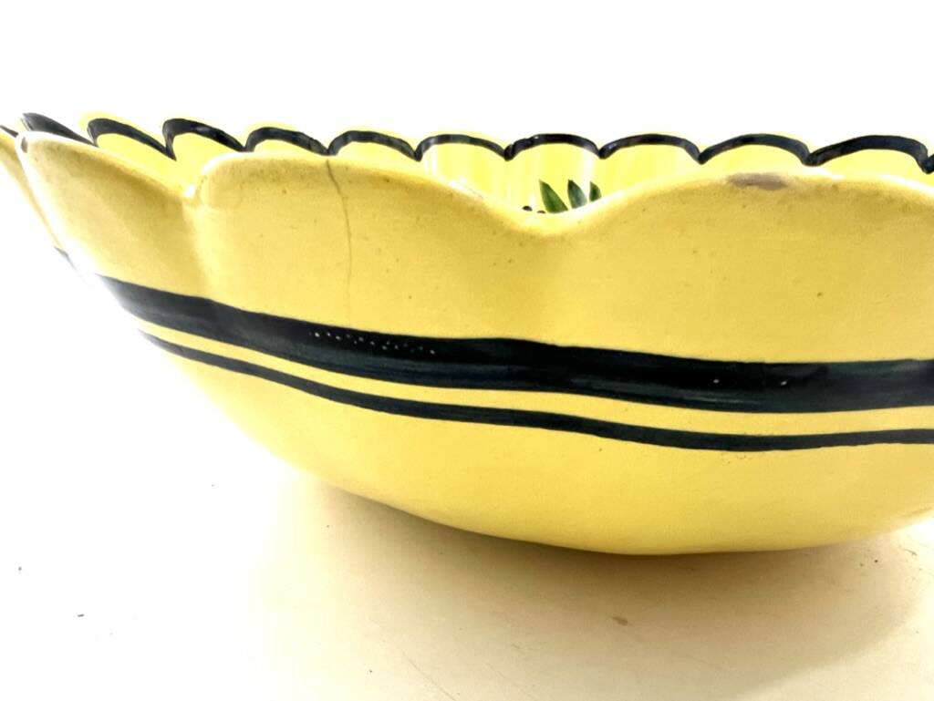 Large Quimper Breton cup