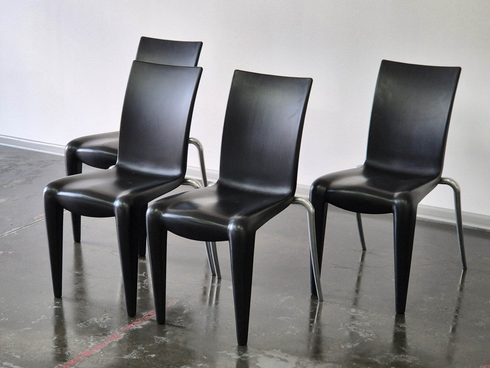 Vintage Chair Louis 20 by Philippe Starck for Vitra, 1990s, Set of 4