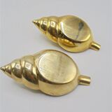 Ashtrays in brass