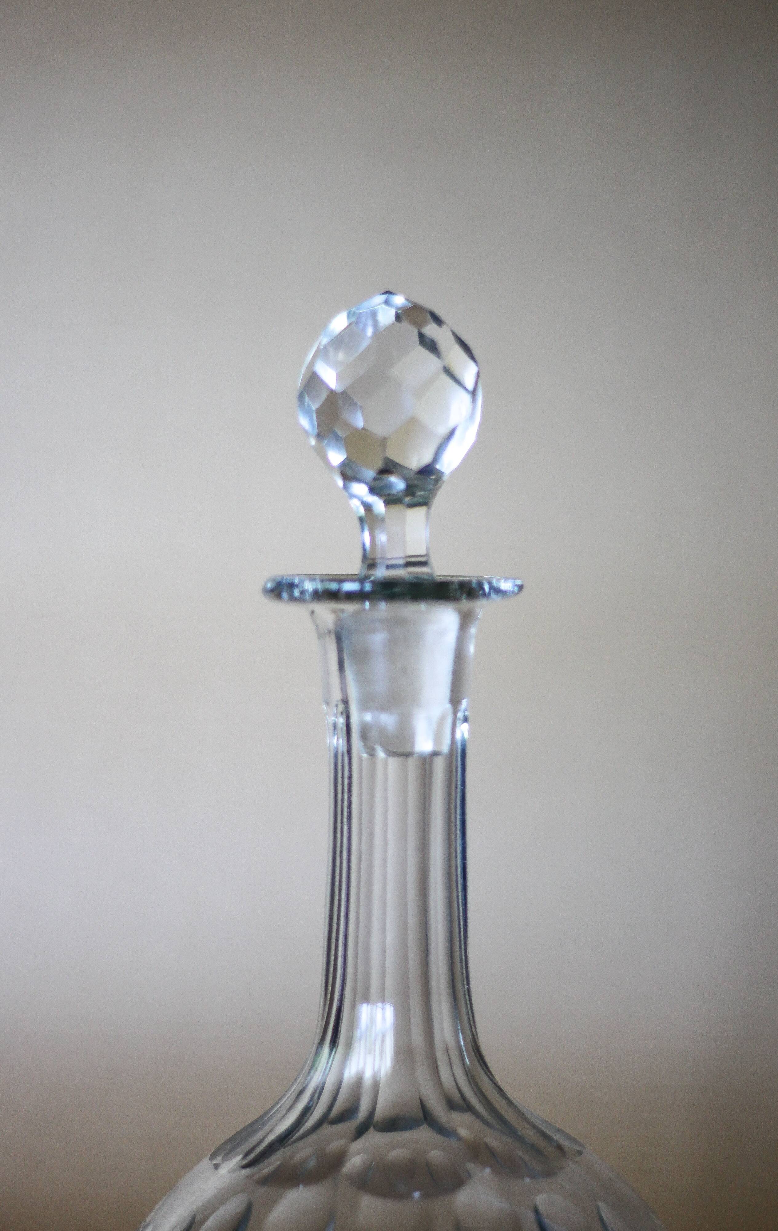 Carafe vintage en cristal