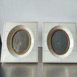 Pair of vintage bakelite frames