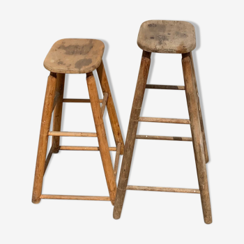 Wooden stool