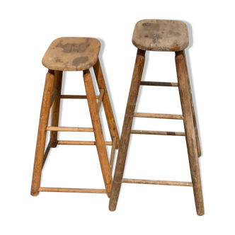 Wooden stool