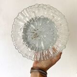Vintage round glass ceiling lamps