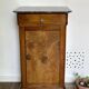 Antique Marble Bedside Table