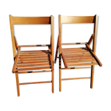 Folding chairs
