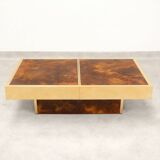 Cofee table with hidden bar by Maison Lancel