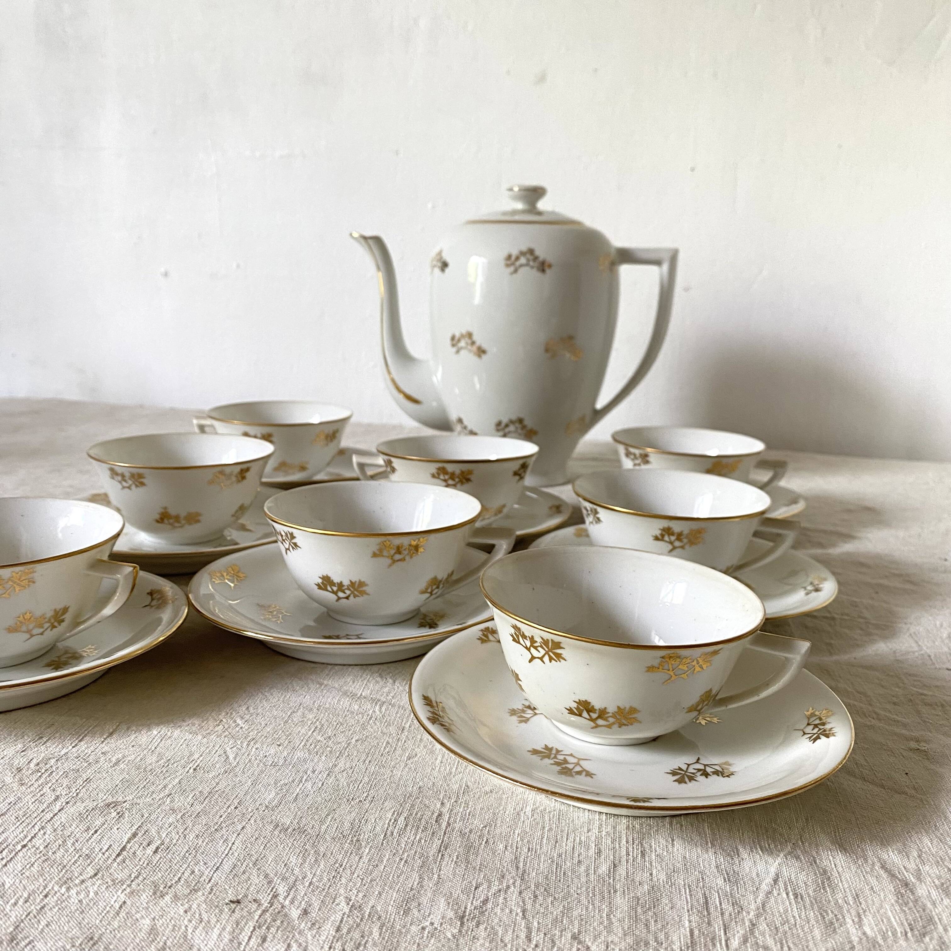 Limoges porcelain tea or coffee service