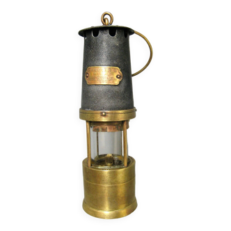 Old miner's lamp naylor wigan. mines