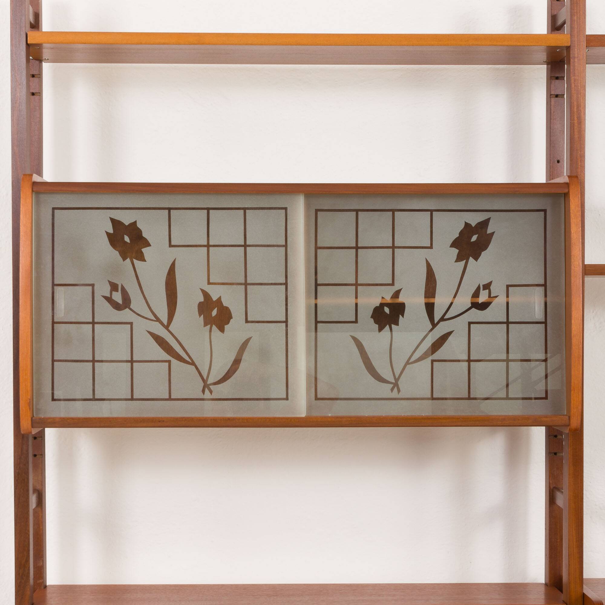 Scandinavian mid century free standing wall unit,Norway 1960s