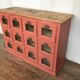 Former craft furniture with seed grocery drawers early 20th patinated