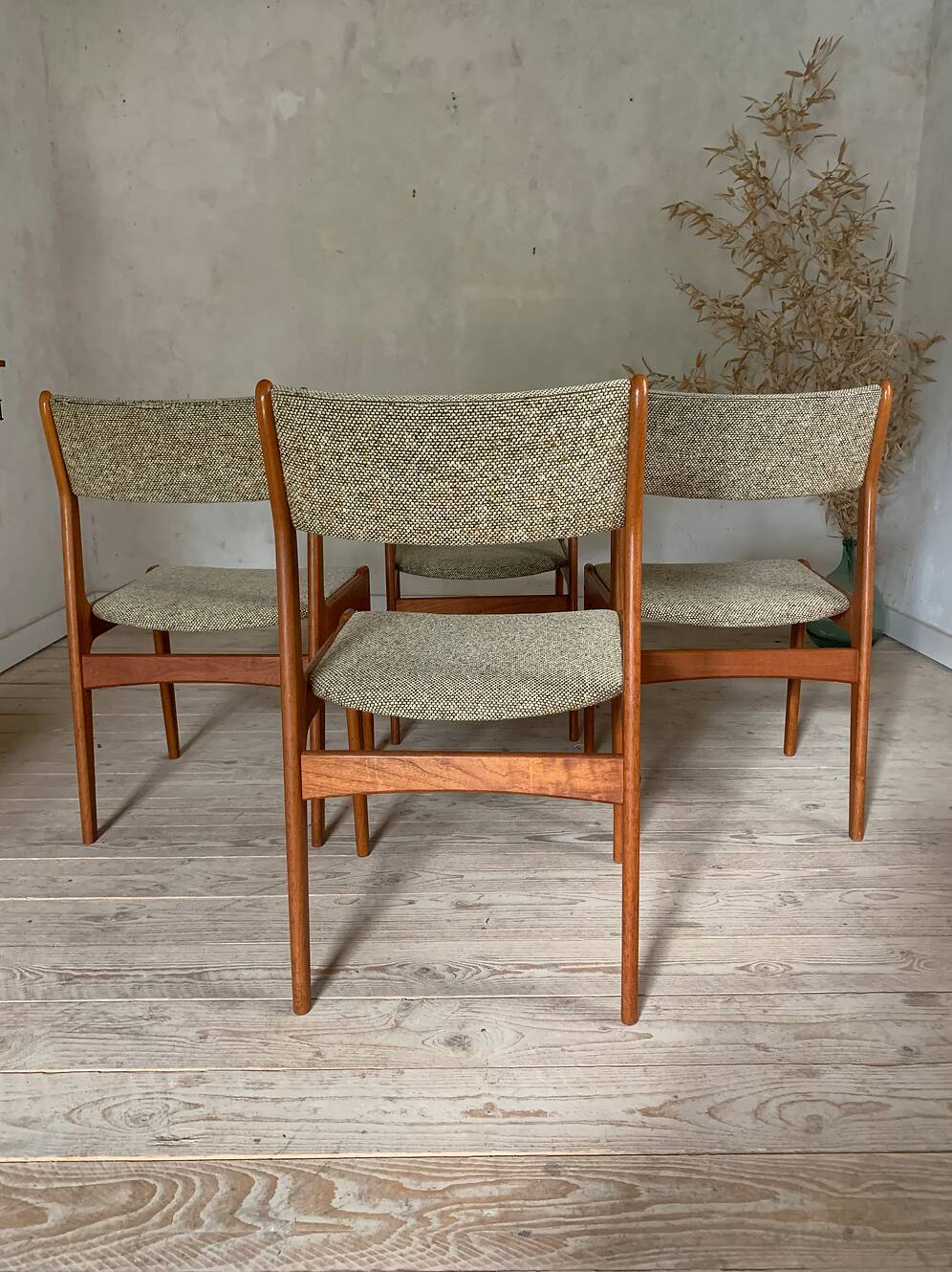Vintage Scandinavian teak chairs
