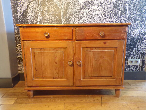 Buffet parisien 2 portes en pin