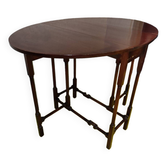 Mahogany art deco side table